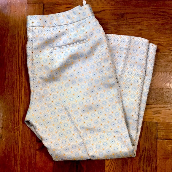 Antonio Melani Geometric Print Cropped Trousers - Picture 5 of 6